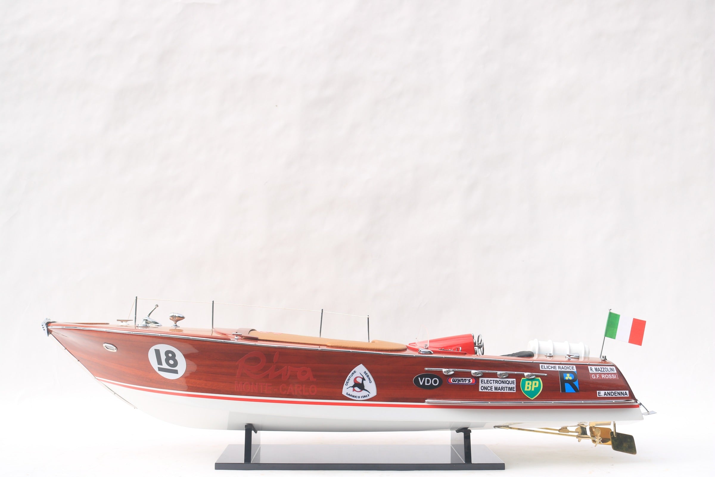 Modell-Speedboot Super Riva Zoom 87 x 27 x H. 23 cm