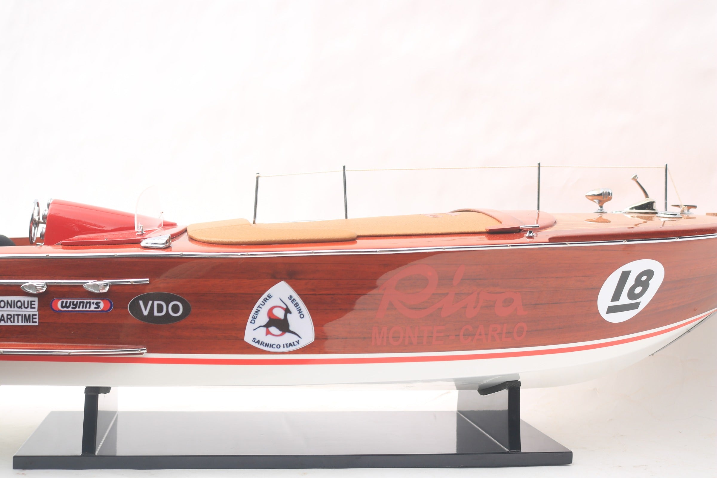 Modell-Speedboot Super Riva Zoom 87 x 27 x H. 23 cm