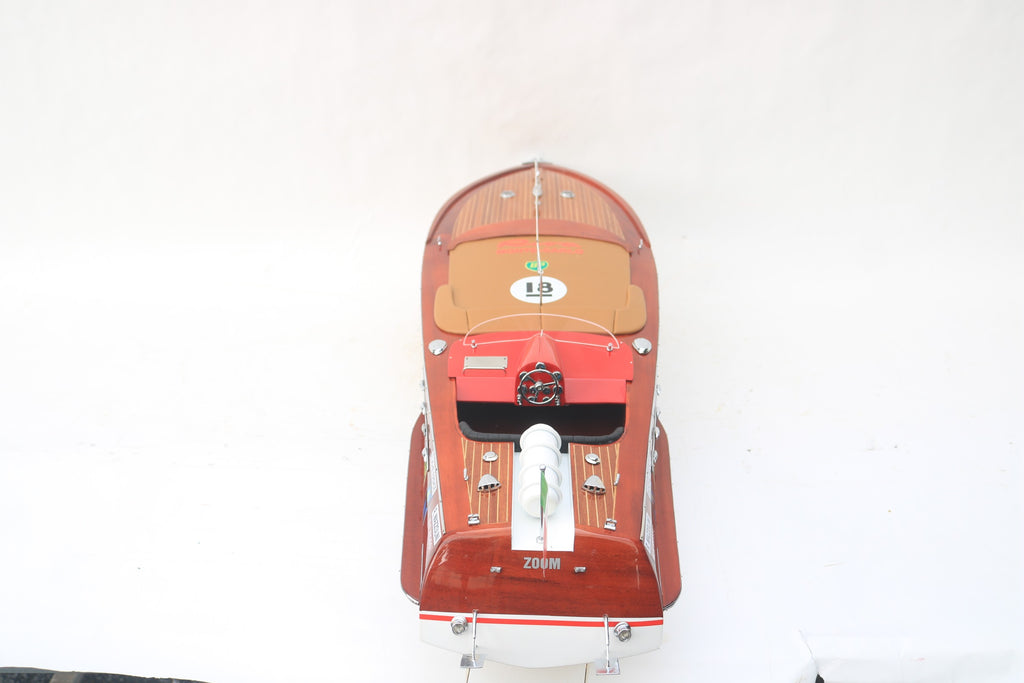 Modell-Speedboot Super Riva Zoom 87 x 27 x H. 23 cm