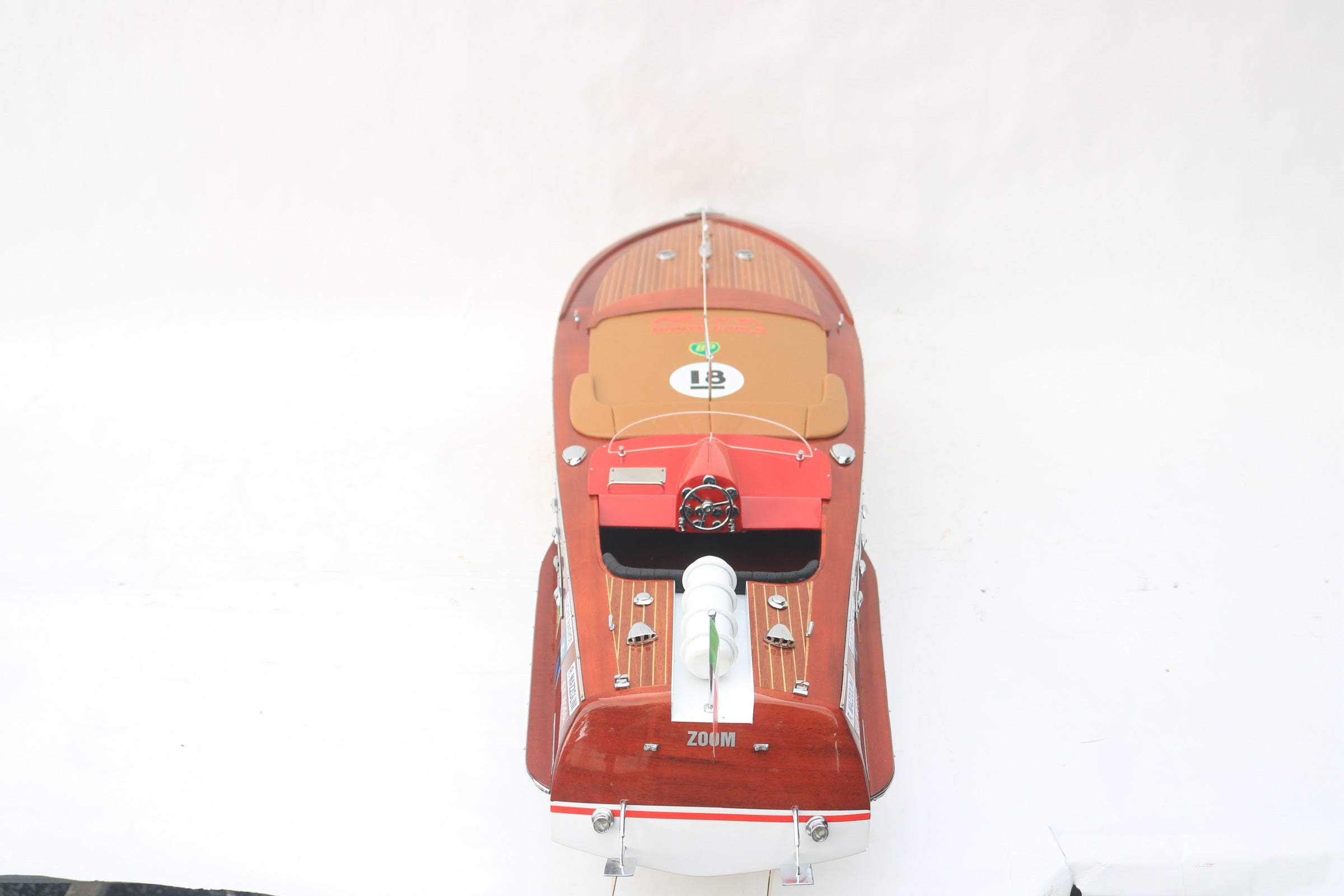 Modell-Speedboot Super Riva Zoom 87 x 27 x H. 23 cm