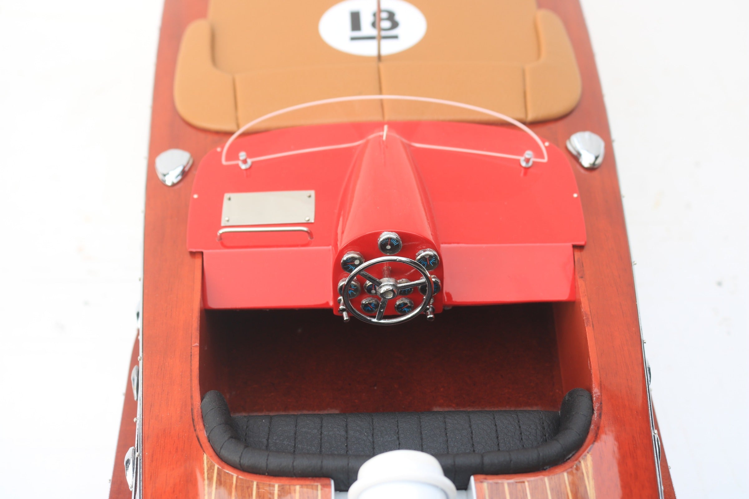 Modell-Speedboot Super Riva Zoom 87 x 27 x H. 23 cm
