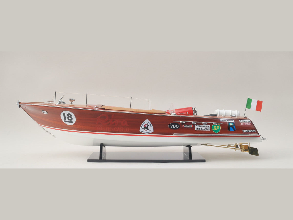 Model Speed Boat Super Riva Zoom 87 x 27 x H. 23 cm