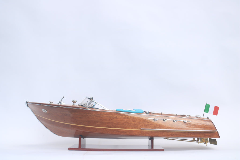 Model Speed Boat Super Riva Lamborghini 87 x 27 x H. 23 cm