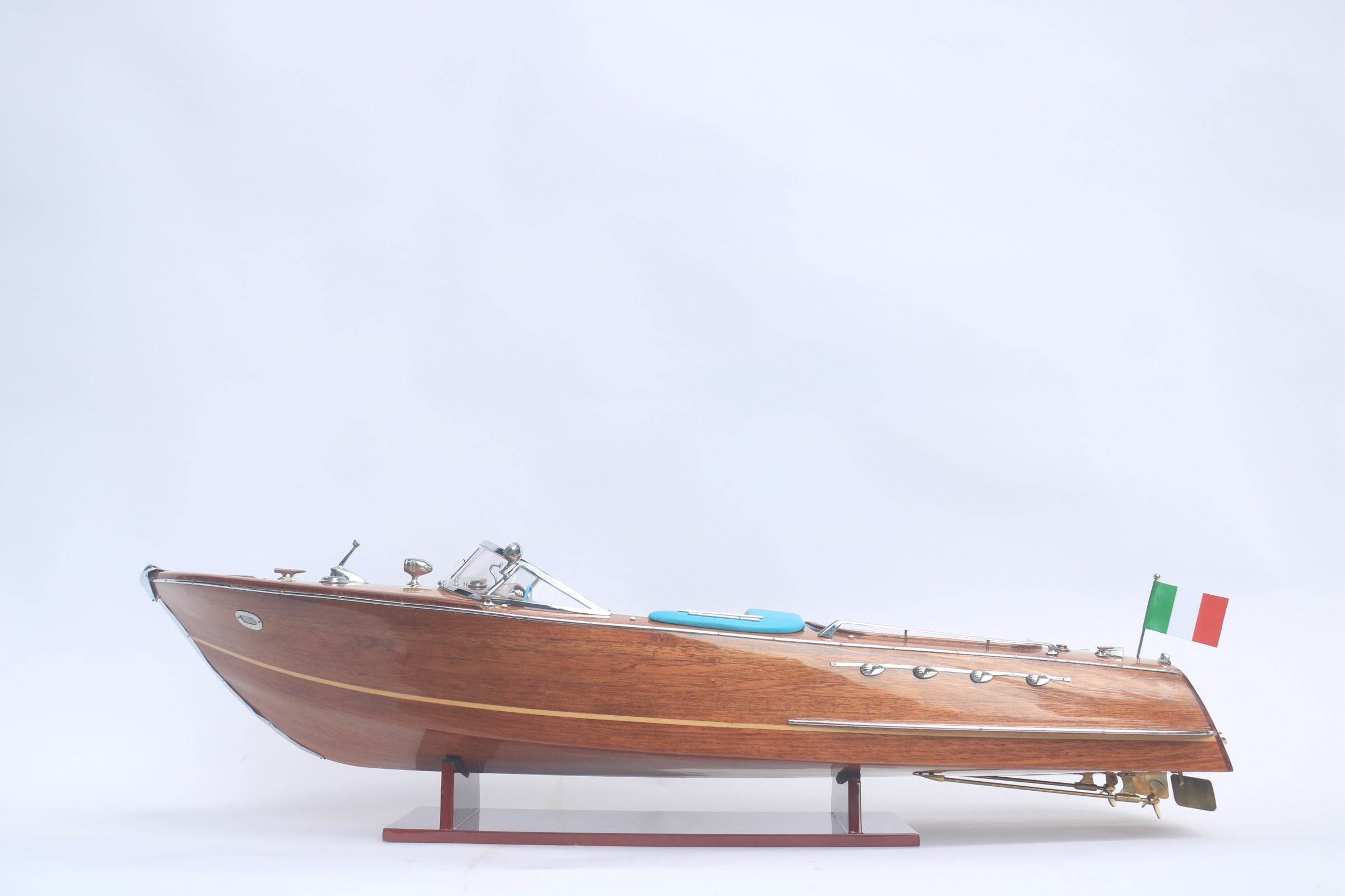Model Speed Boat Super Riva Lamborghini 87 x 27 x H. 23 cm