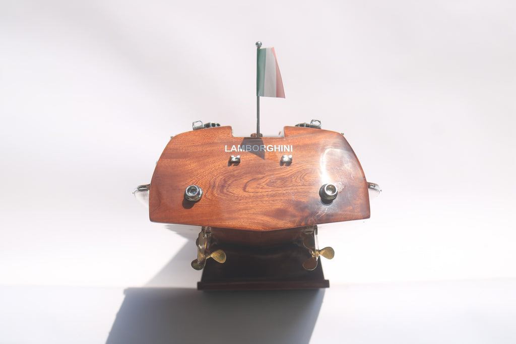 Model Speed Boat Super Riva Lamborghini 87 x 27 x H. 23 cm