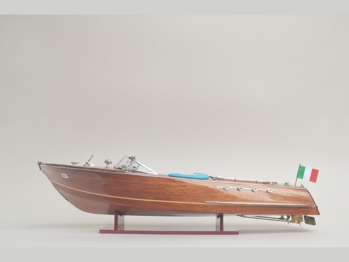 Model Speed Boat Super Riva Lamborghini 87 x 27 x H. 23 cm