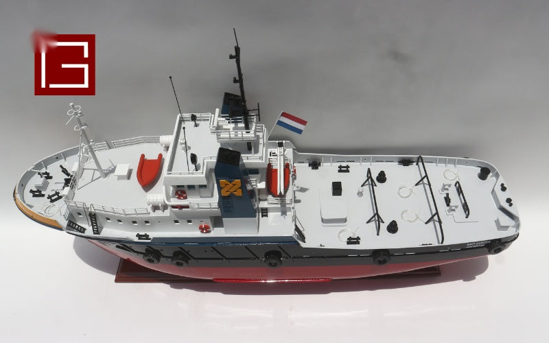 Modell-Frachtschiff Smit Hunter 82 x 20 x H. 47 cm