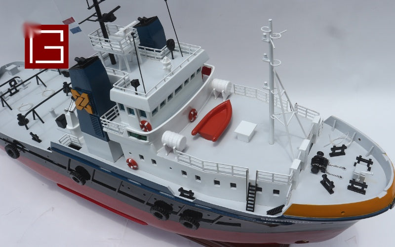 Modell-Frachtschiff Smit Hunter 82 x 20 x H. 47 cm