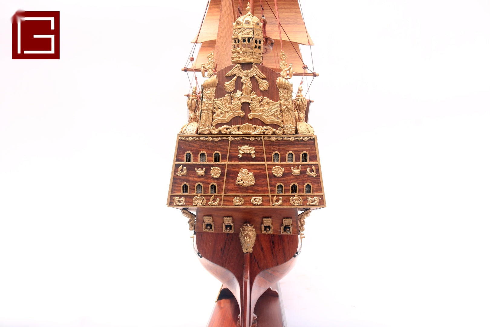 Model Tall Ship SOVEREIGN OF THE SEA - Special Edition (Rosewood) 85 x 25 x H. 79 cm