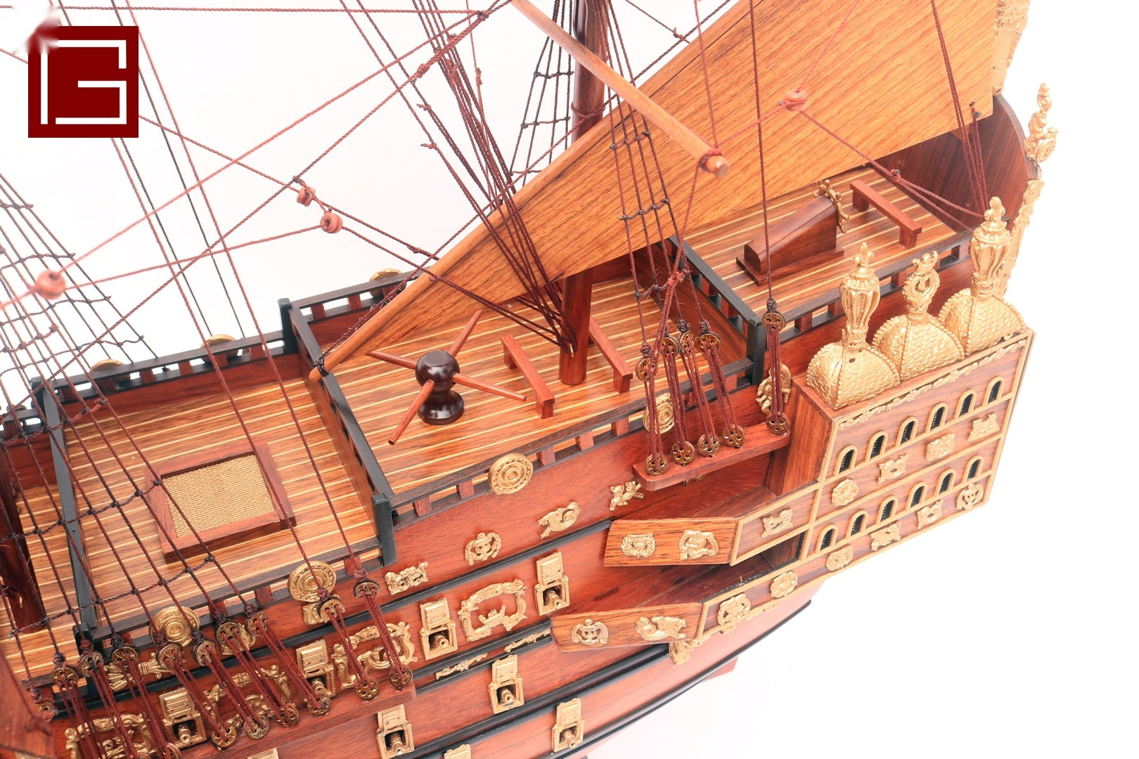 Model Tall Ship SOVEREIGN OF THE SEA - Special Edition (Rosewood) 85 x 25 x H. 79 cm
