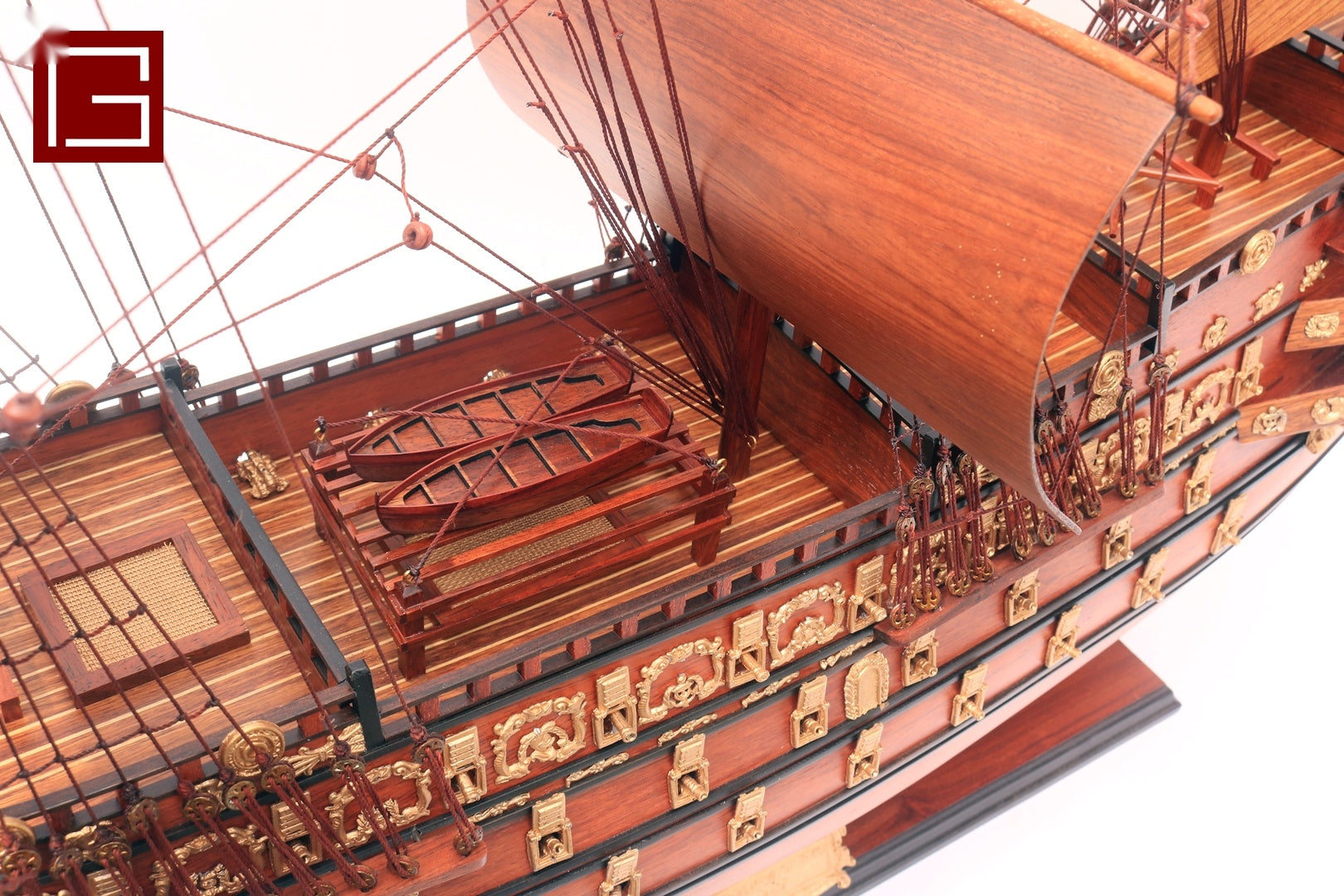 Model Tall Ship SOVEREIGN OF THE SEA - Special Edition (Rosewood) 85 x 25 x H. 79 cm