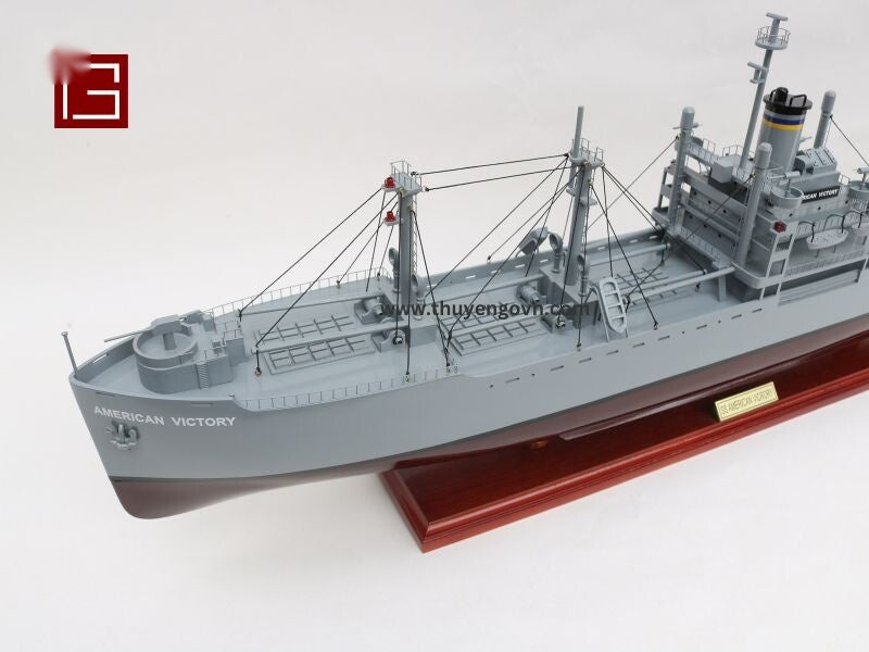 Model Warship SS American Victory 90 x 11 x H. 29 cm