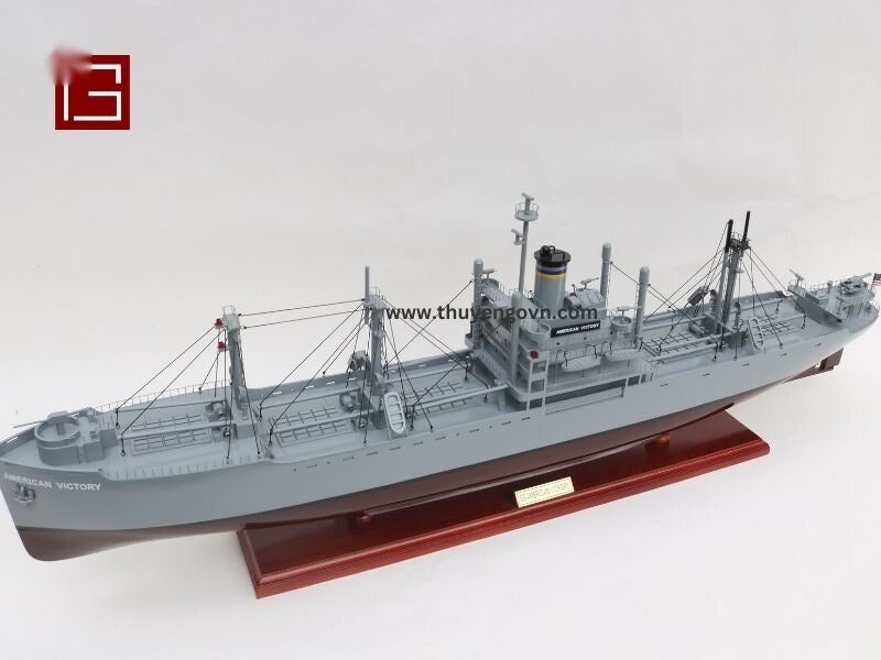 Model Warship SS American Victory 90 x 11 x H. 29 cm
