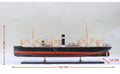 Model Warship SS Cordillera 102 x 14 x H. 39 cm