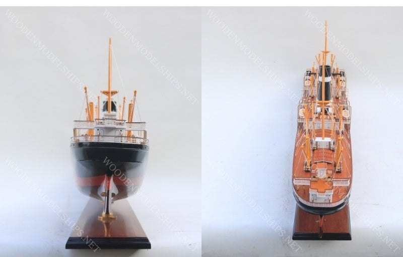 Model Warship SS Cordillera 102 x 14 x H. 39 cm