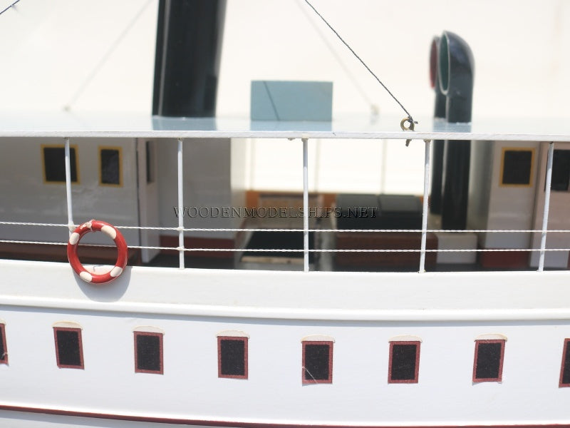 Model Ocean Liner Mariefred Steam SHIP 70 x 13 x H. 32 cm