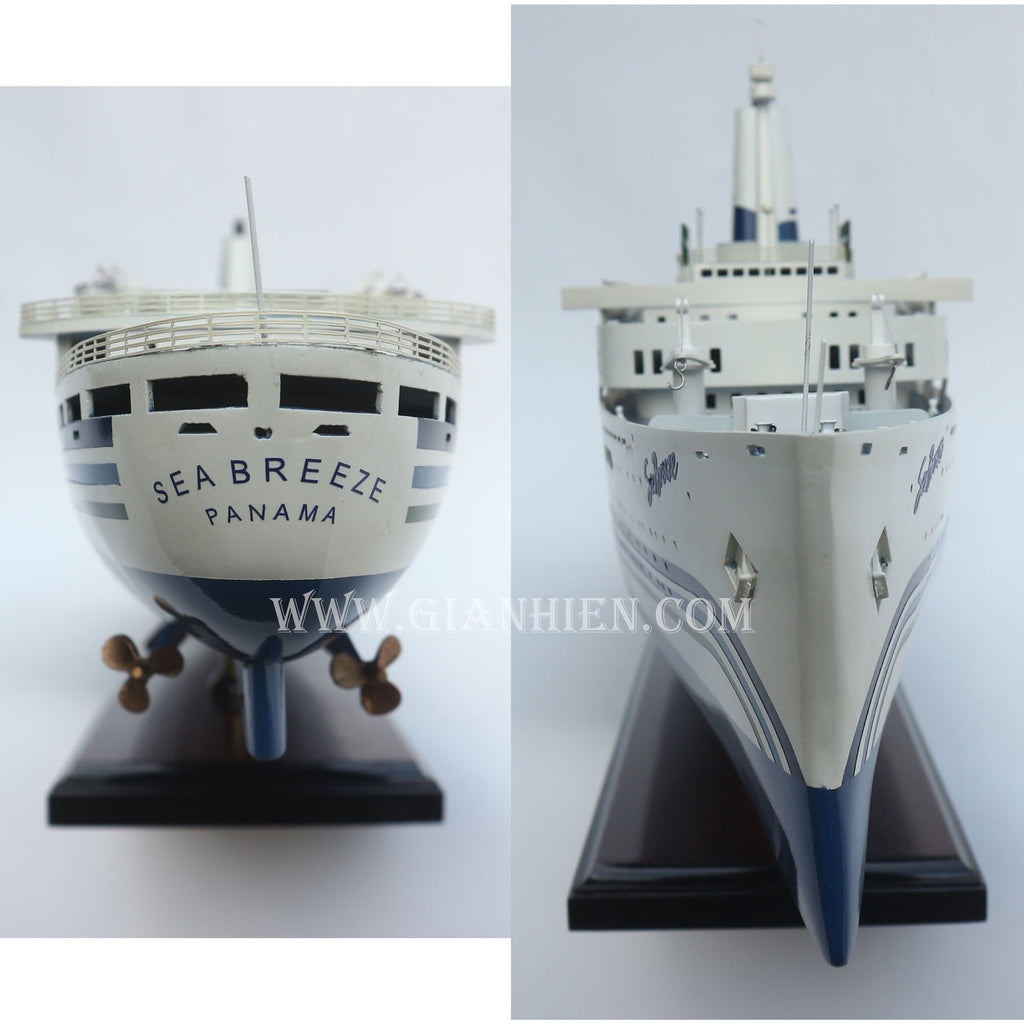 Model Ocean Liner SS SEA Breeze 61 x 9 x H. 21 cm