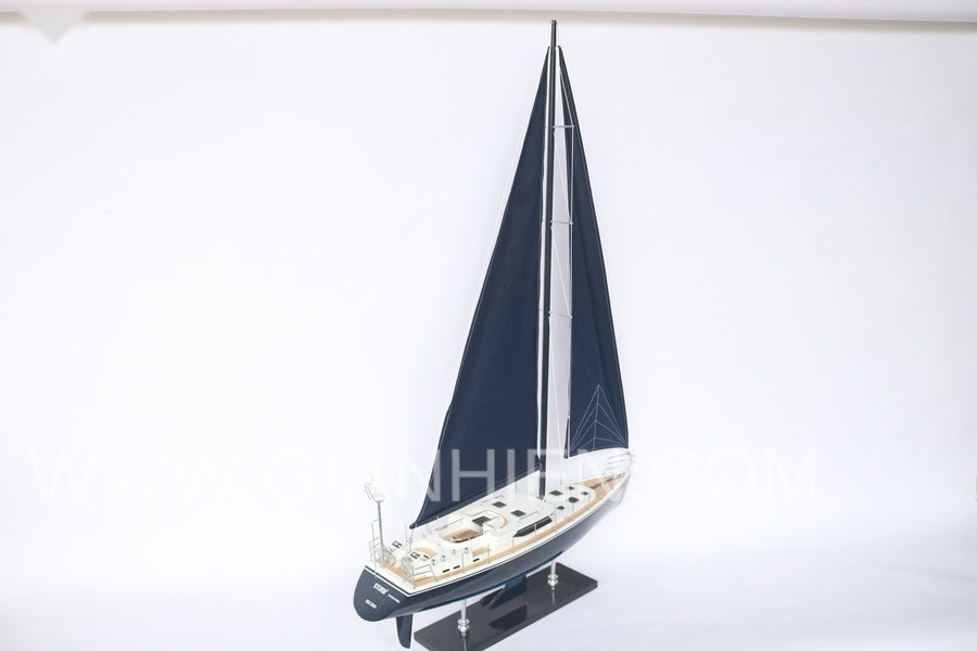 Model Sailing Boat Storm 2 80 x 20 x H. 135 cm