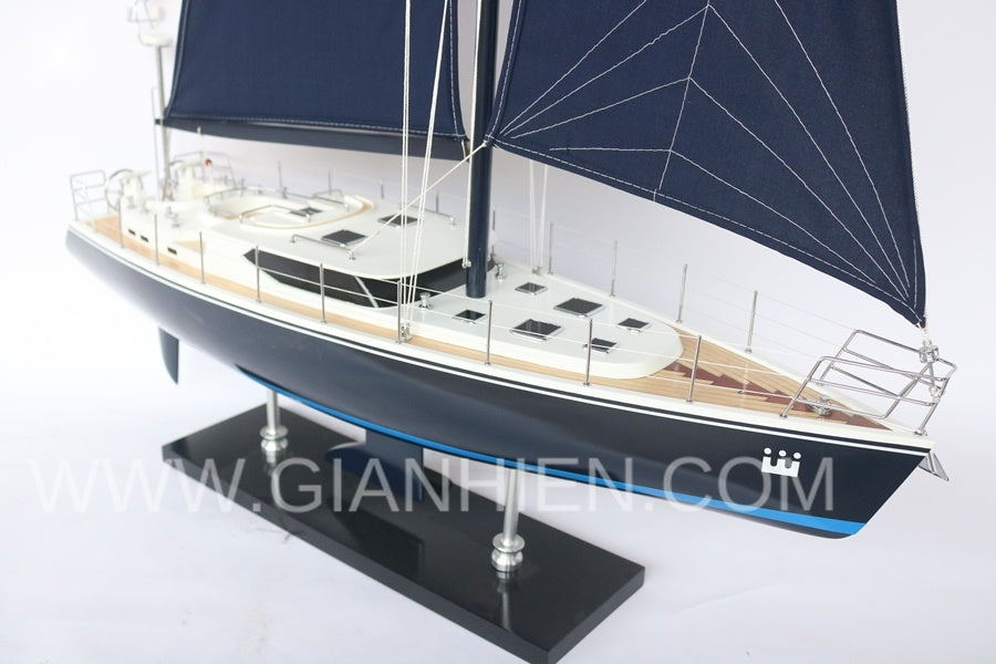 Model Sailing Boat Storm 2 80 x 20 x H. 135 cm