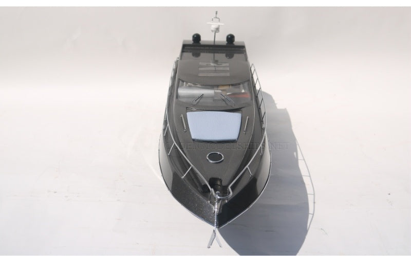 Model Yacht Sunseeker Predator 64 Black 91 x 22 x H. 35 cm