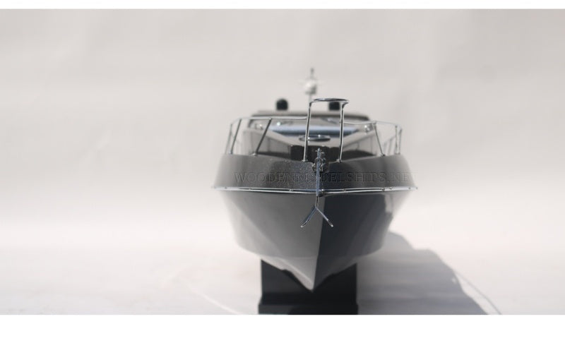 Model Yacht Sunseeker Predator 64 Black 91 x 22 x H. 35 cm