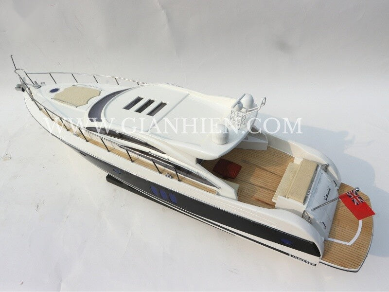 Model Speed Boat Sunseeker Predator 72 73 x 17 x H. 27 cm