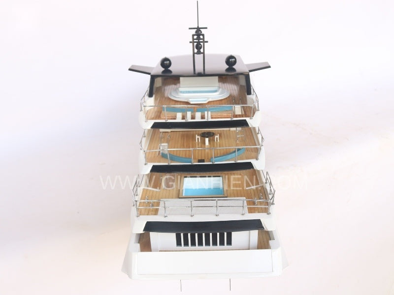 Modellyacht Sunseeker Yacht 161 100 x 24 x H. 43 cm