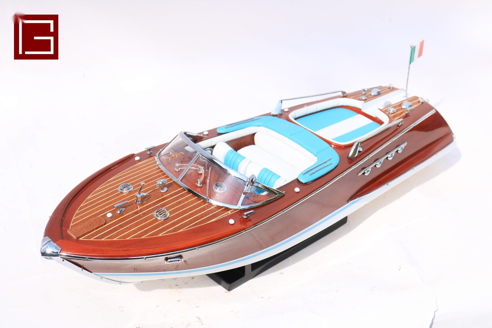Modell-Speedboot Super RIVA Lamborghini 50 x 14 x H. 14 cm
