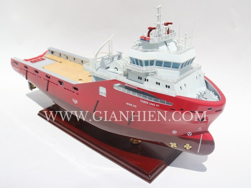 Model Cargo Ship Thien UNG 01 62 x 15 x H. 35 cm