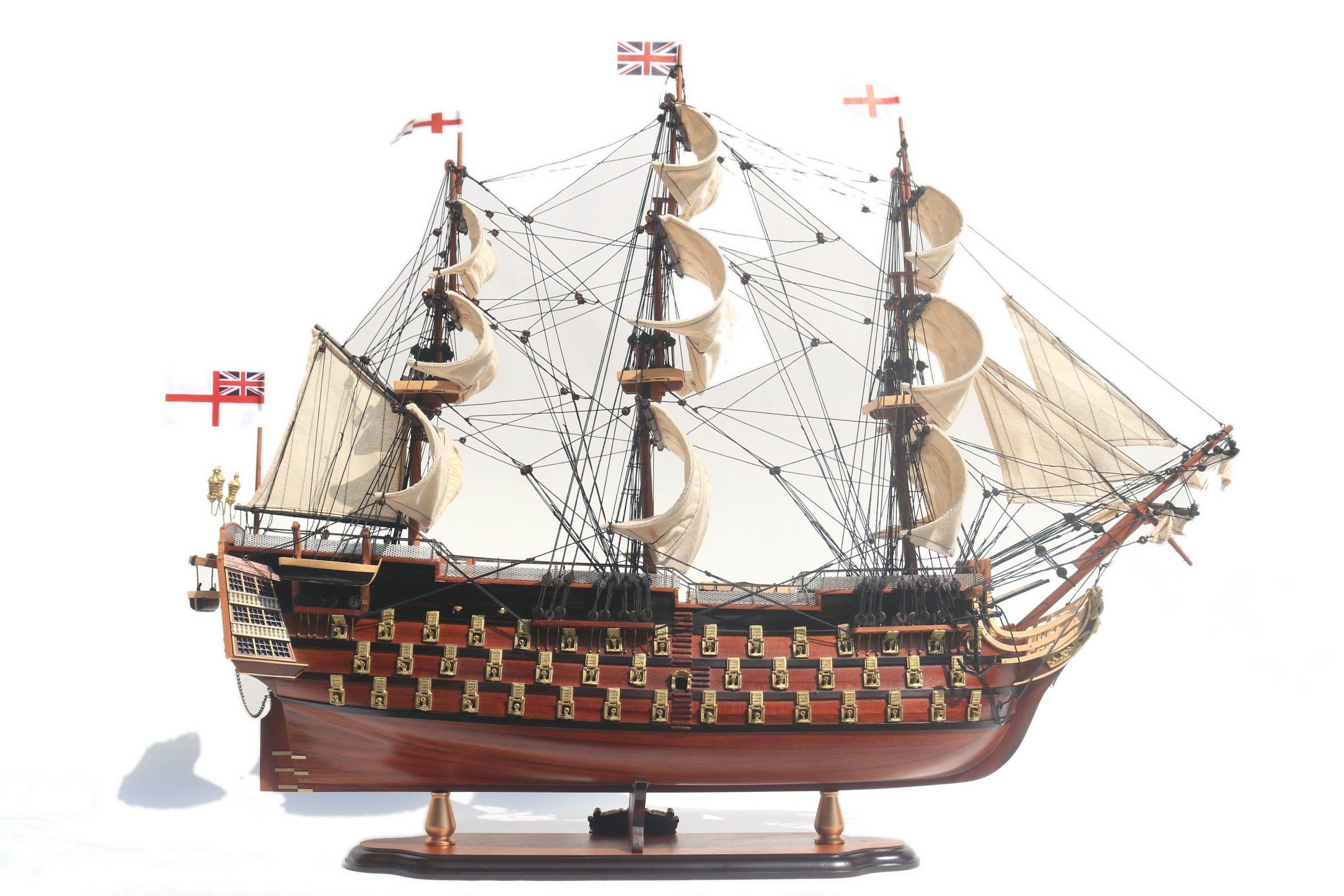 Model Tall Ship HMS Victory - Detail 86 x 26 x H. 70 cm