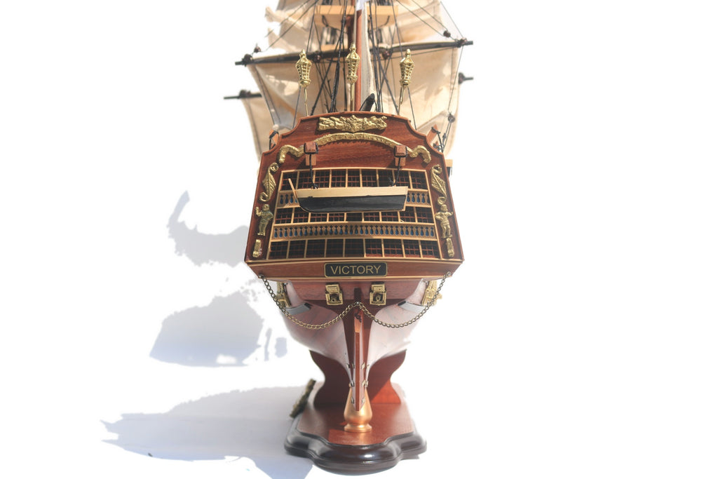 Model Tall Ship HMS Victory - Detail 86 x 26 x H. 70 cm