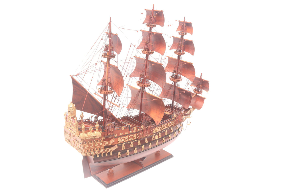 Model Tall Ship Sovereign of the Sea - Special Edition (Padouk) 85 x 25 x H. 79 cm