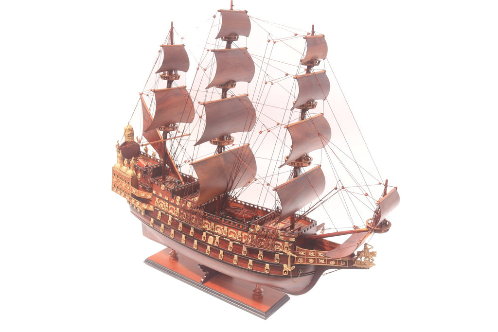 Model Tall Ship Sovereign of the Sea - Special Edition (Padouk) 85 x 25 x H. 79 cm