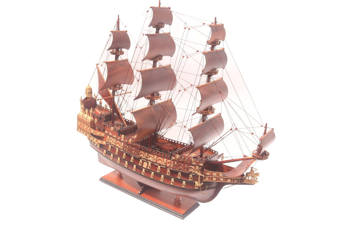Model Tall Ship Sovereign of the Sea - Special Edition (Padouk) 85 x 25 x H. 79 cm