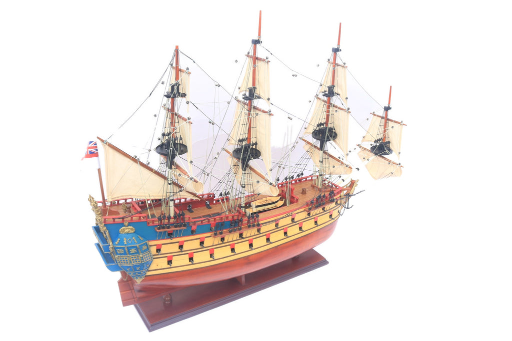 Modellsegelschiff LA Bretagne 63 x 14 x H. 66 cm