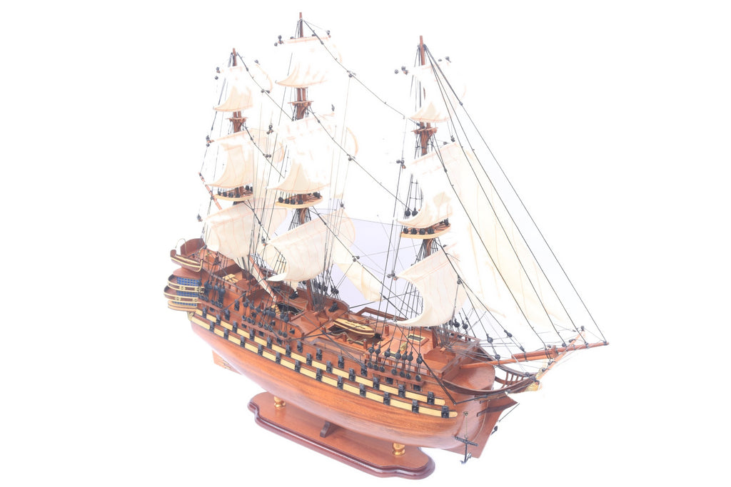 Modellsegelschiff LA Bretagne 63 x 14 x H. 66 cm