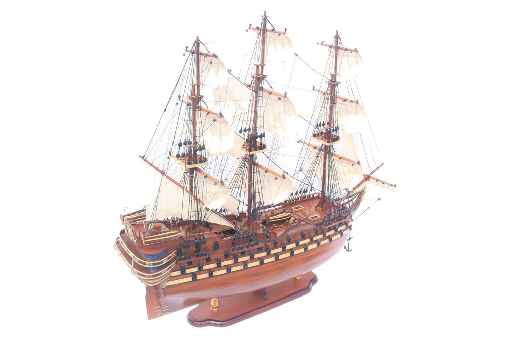 Modellsegelschiff LA Bretagne 63 x 14 x H. 66 cm