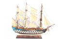Modellsegelschiff Le Protecteur Painted 78 x 19 x H. 78 cm