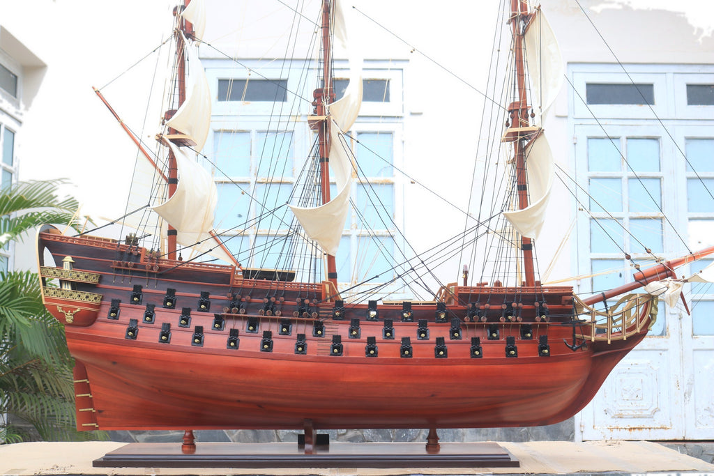Model Tall Ship Royal Louis 210 x 80 x H. 245 cm
