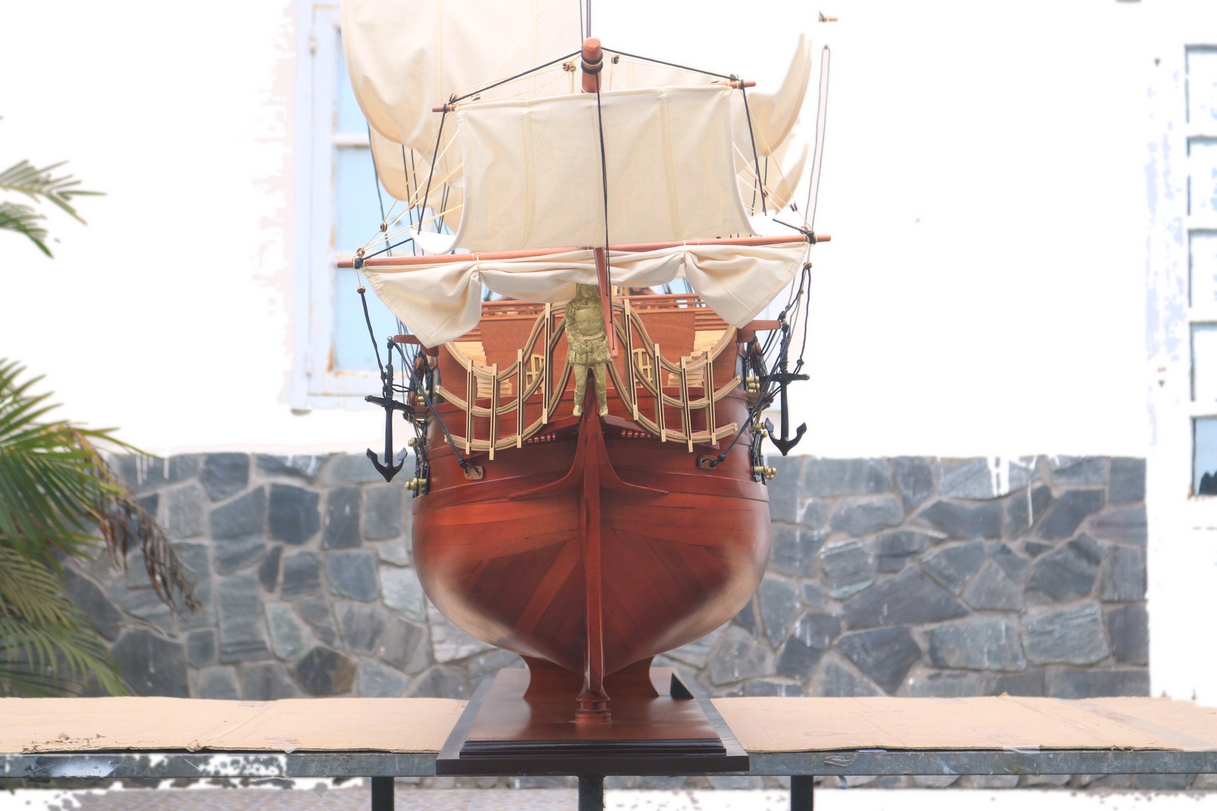 Model Tall Ship Royal Louis 210 x 80 x H. 245 cm