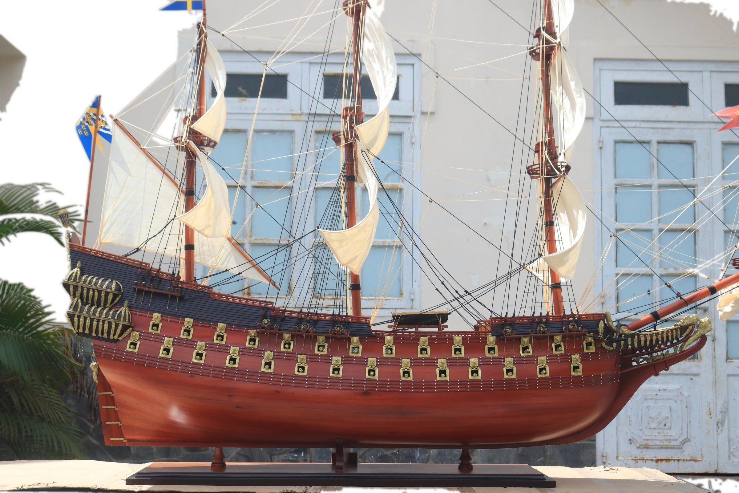 Model Tall Ship Wasa 210 x 80 x H. 245 cm