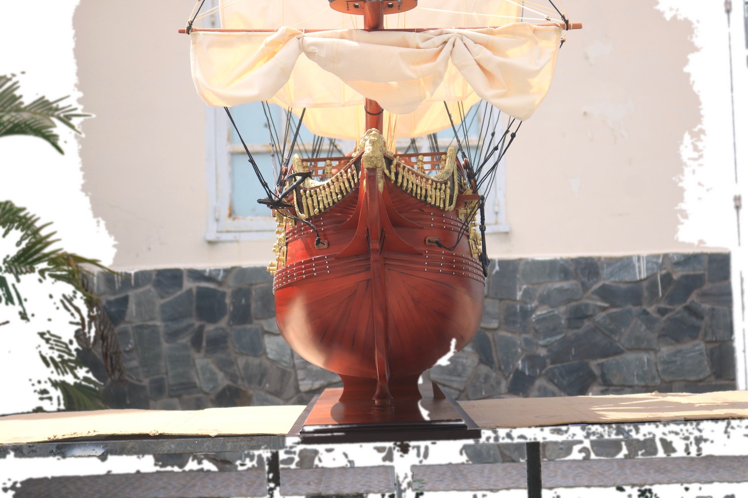 Model Tall Ship Wasa 210 x 80 x H. 245 cm