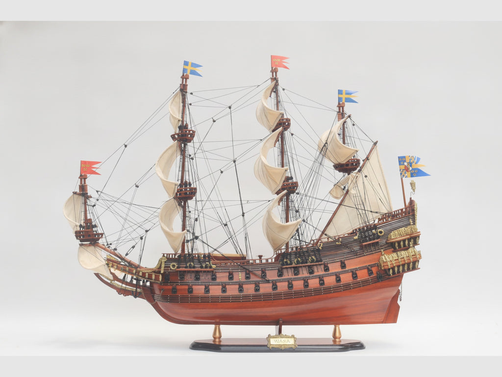 Model Tall Ship Wasa 80 x 20 x H. 78 cm
