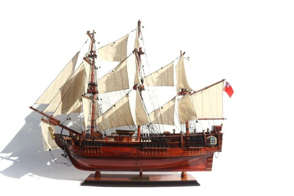 Modellsegelschiff HMS Bounty 80 x 20 x H. 78 cm