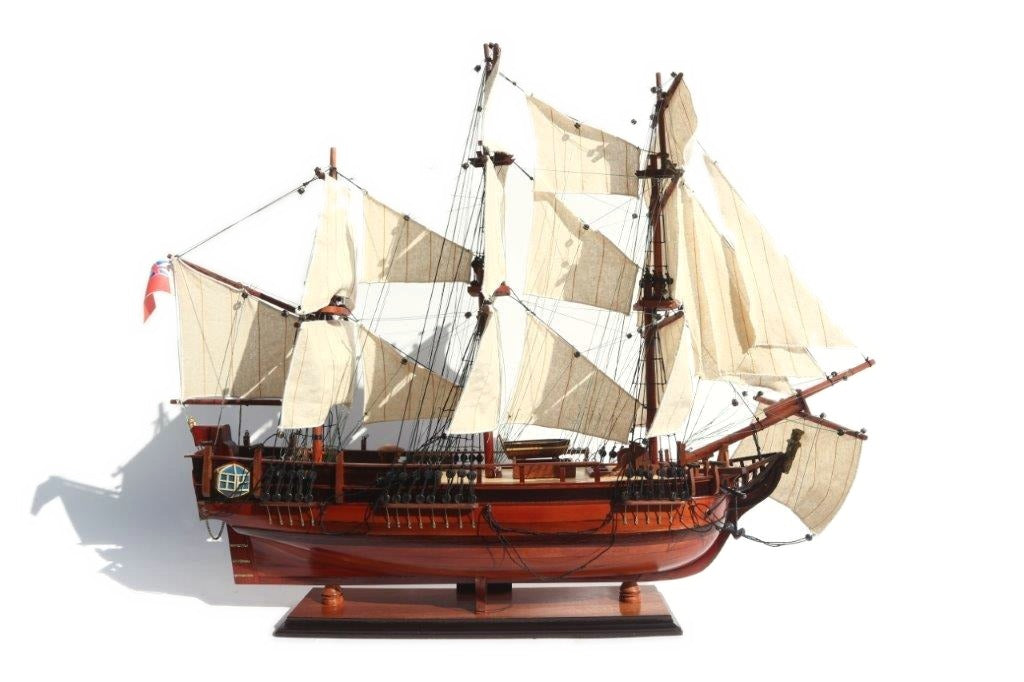 Modellsegelschiff HMS Bounty 80 x 20 x H. 78 cm