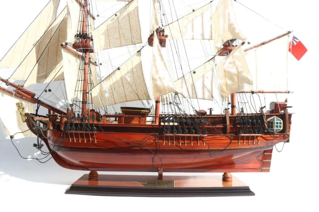 Modellsegelschiff HMS Bounty 80 x 20 x H. 78 cm
