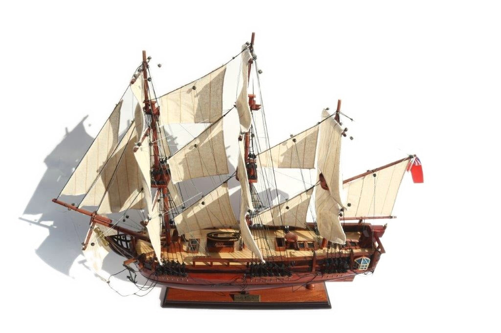 Modellsegelschiff HMS Bounty 80 x 20 x H. 78 cm