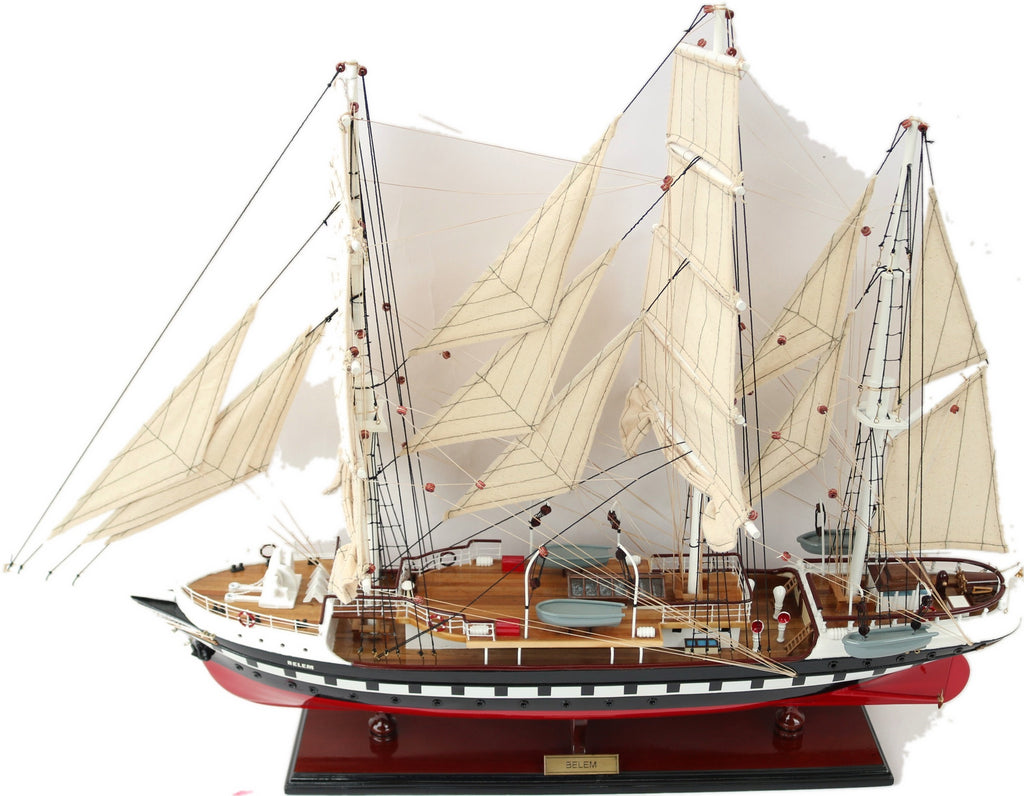 Model Tall Ship Belem 70 x 13 x H. 65 cm