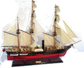 Modellsegelschiff USS Susquehanna 80 x 26 x H. 74 cm