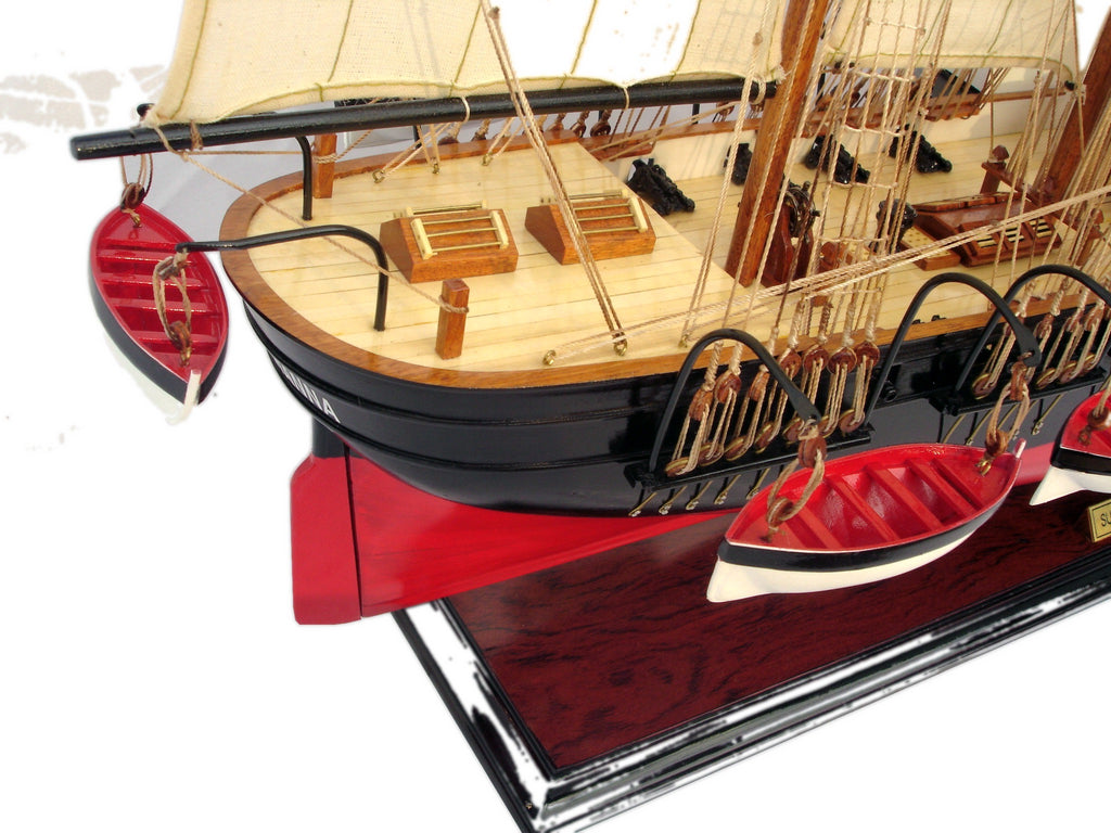 Modellsegelschiff USS Susquehanna 80 x 26 x H. 74 cm